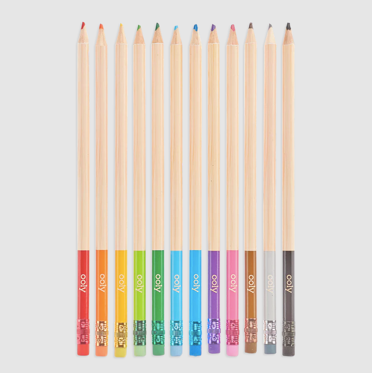 Unmistakeables erasable colored pencil