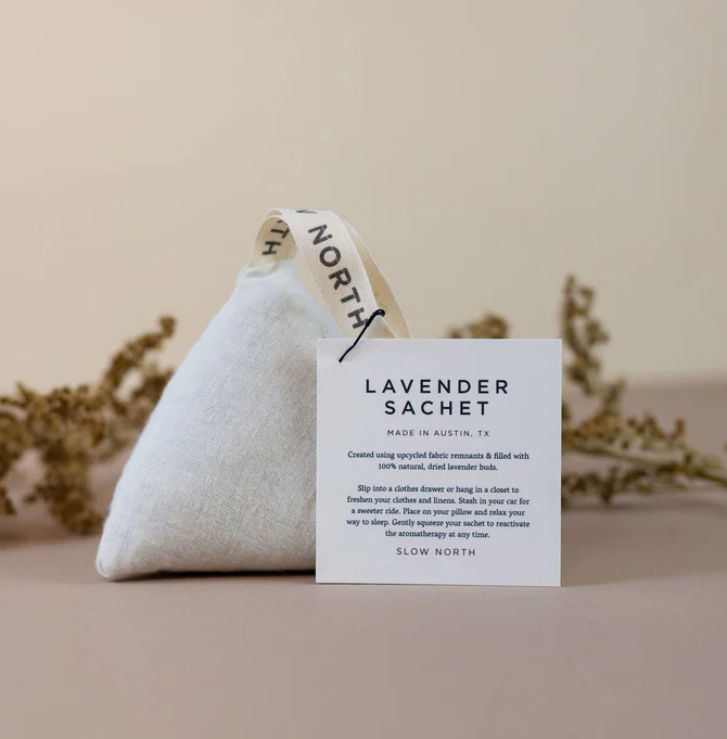 Lavender Sachet Cotton Natural
