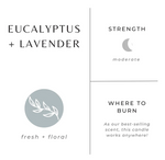 Eucalyptus + Lavender Mini Candle 2oz