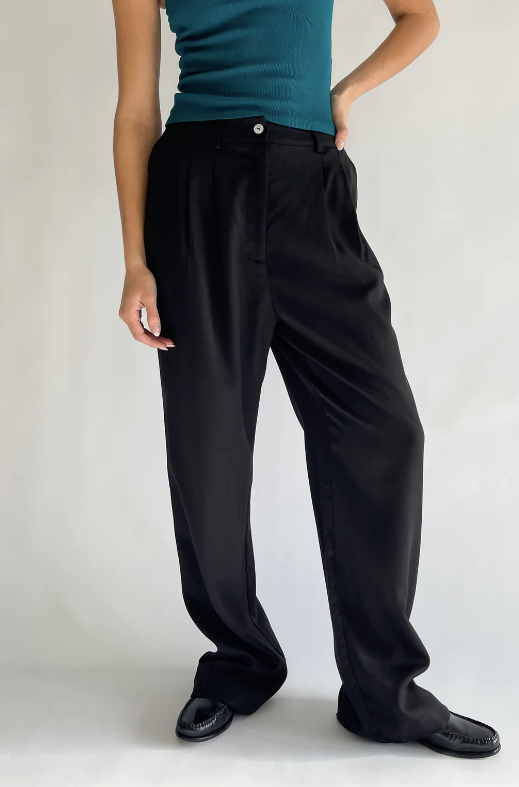 Pleated Trouser Jet