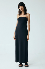 Form Strapless Maxi Dress Washed Black