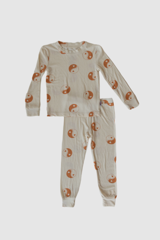 Yin Yang Bamboo Two Piece Set