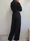 Tencel Wide Leg Pant Jet Black