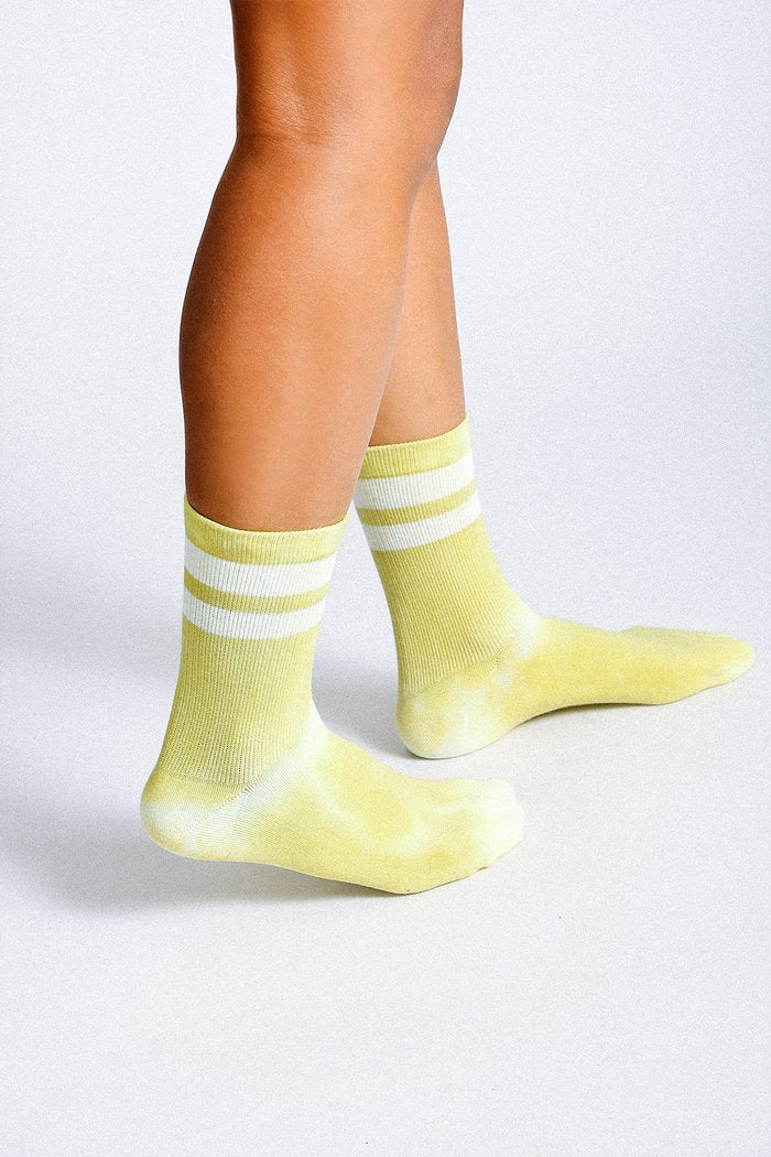 Jouer Tie Dye Socks Lemon