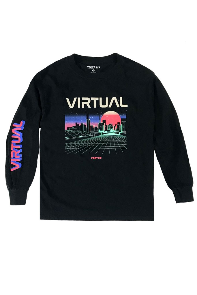 Virtual Long Sleeve Tee