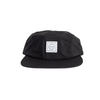 Waterproof Five-Panel Hat Black