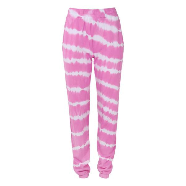 Boyfriend Sweatpant Pink Tie Dye