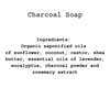 Charcoal Soap 6oz.