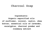 Charcoal Soap 6oz.