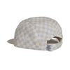 Cream Cotton Five-Panel Hat
