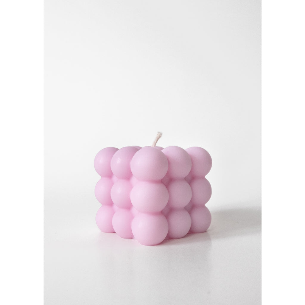 Millennial Pink Soy Beeswax Cloud Candle