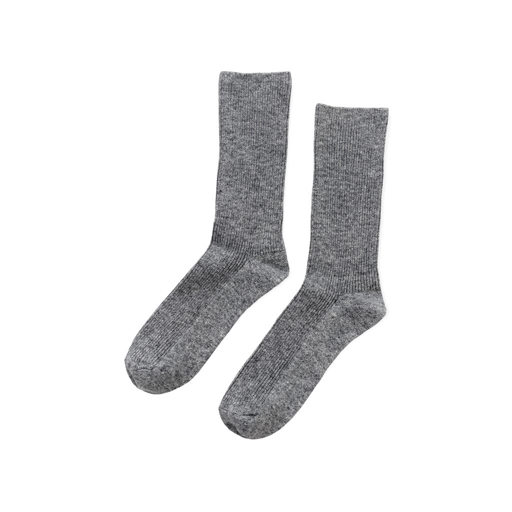 Grandpa Socks Solid Stone Heather