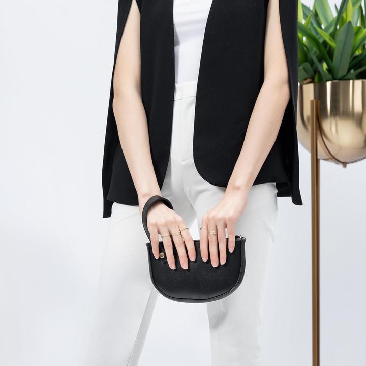 Renee Black Crossbody