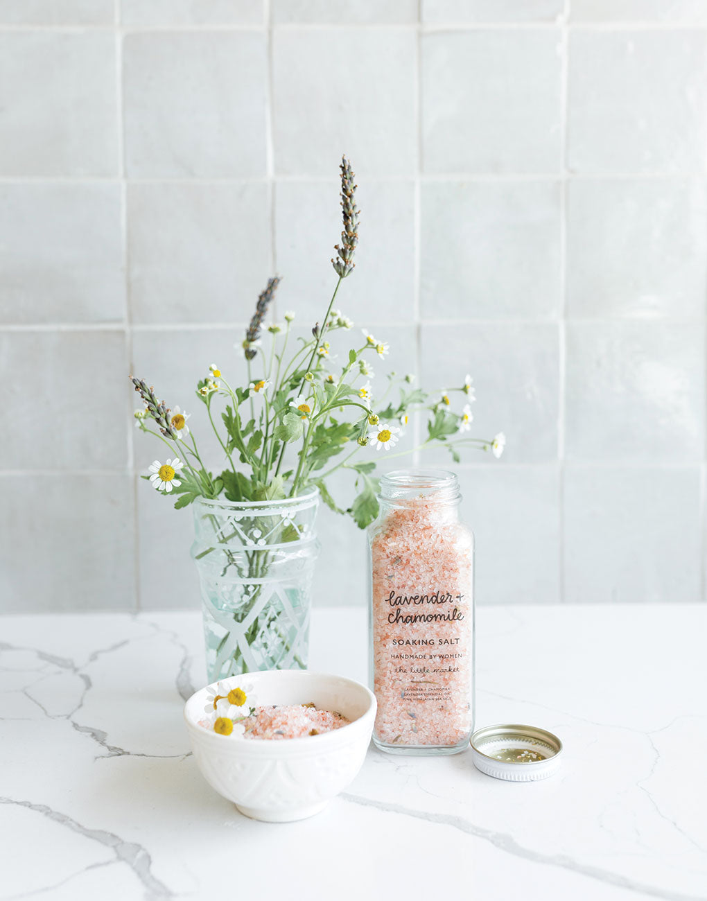 Lavender + Chamomile Soaking Salt