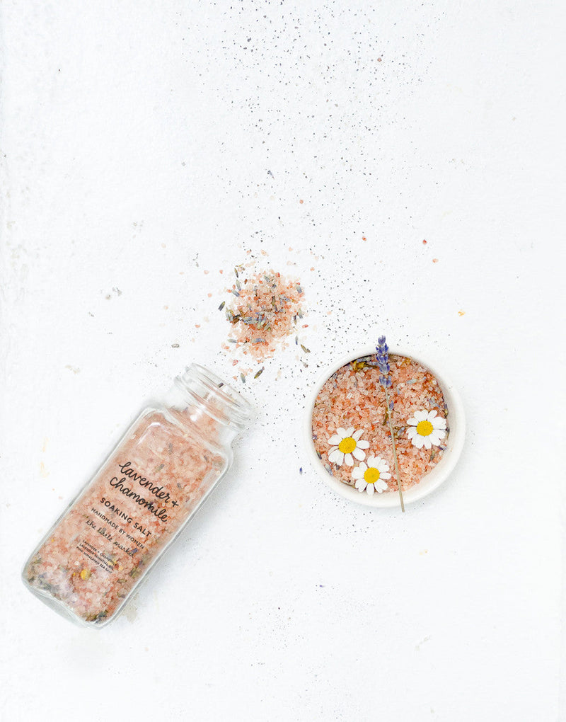 Lavender + Chamomile Soaking Salt