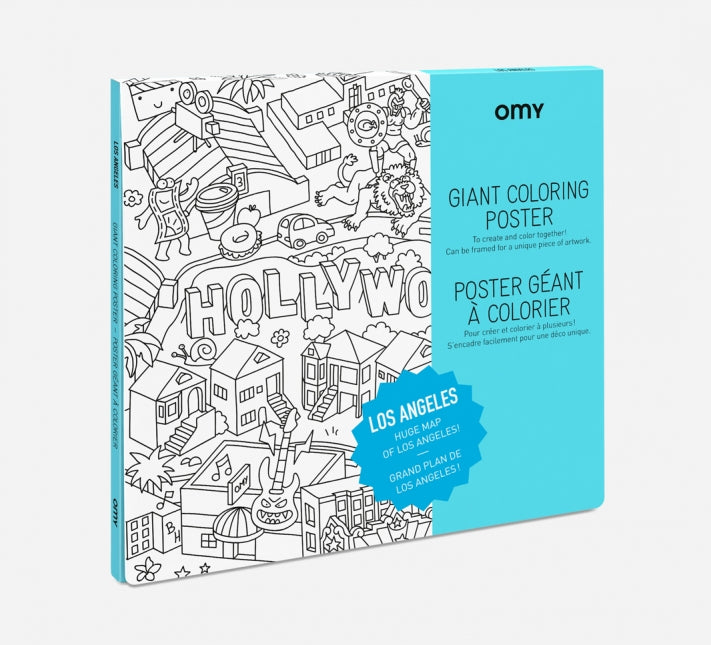 Los Angeles Giant Coloring Book