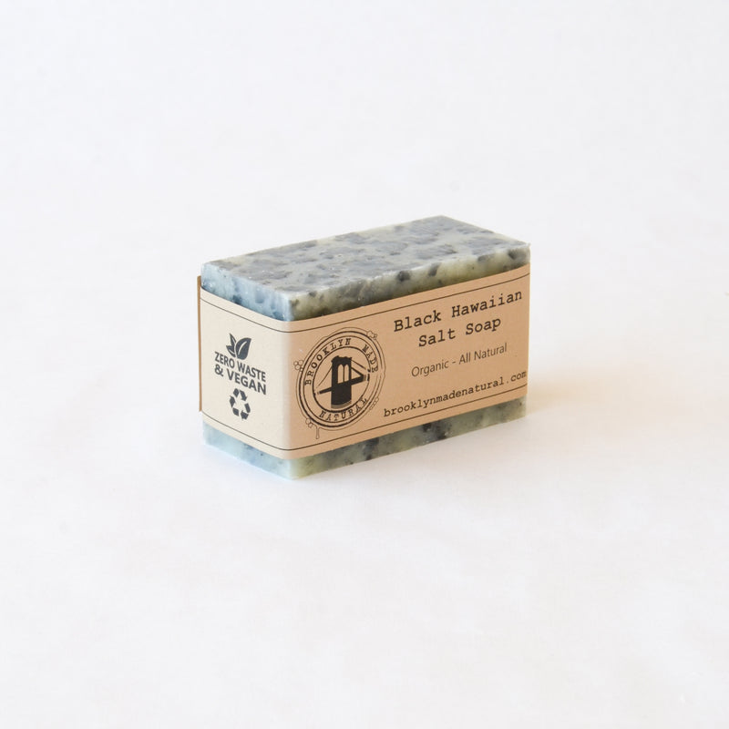 Rosemary Mint Black Hawaiian Salt Soap 6oz