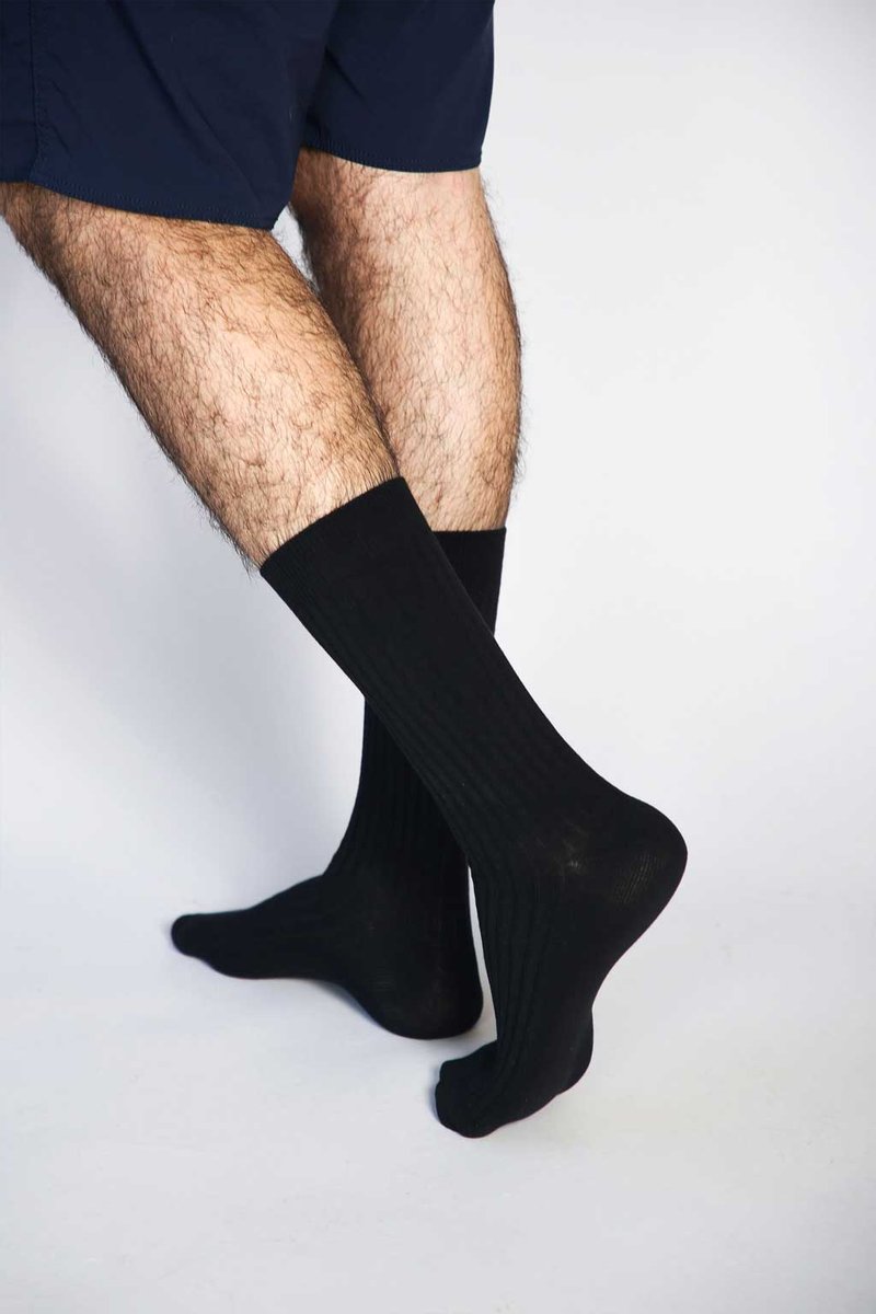 Men's Luxe Sock Black
