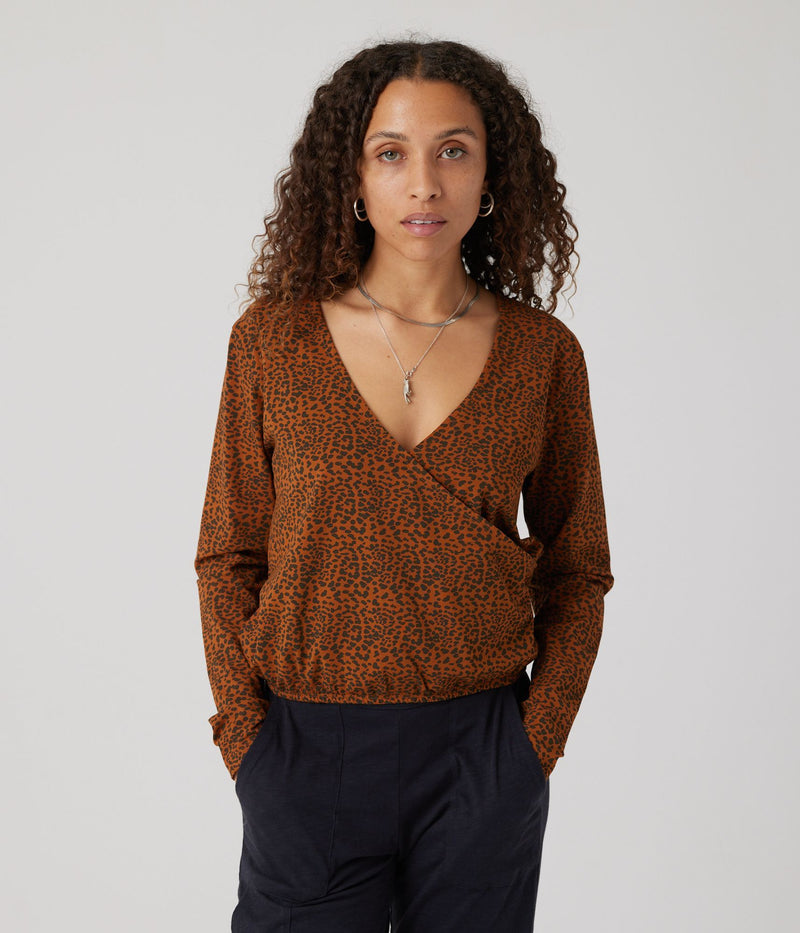 Courtney Wrap Top