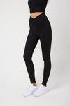 Veronica Ribbed Legging Black