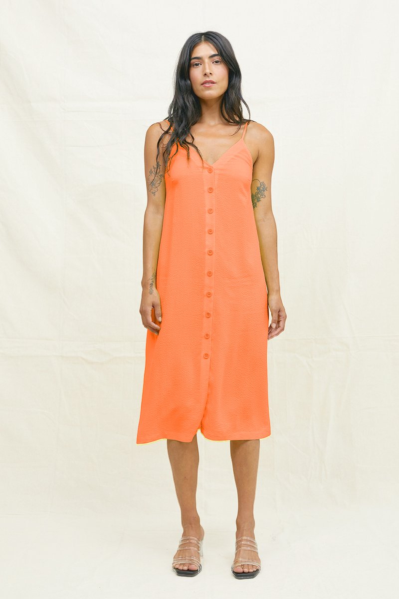 Slip Dress Tangerine