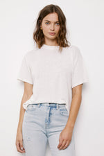 Palmer Hemp Boxy Tee Ivory